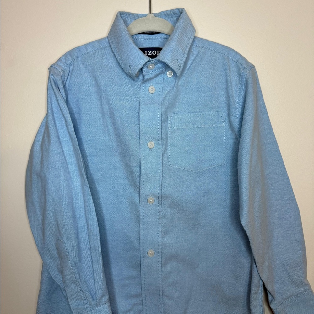 Izod Sky Blue Button Down Shirt